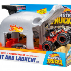 Hot Wheels Monster Trucks Garajul Lansator 4 Ani+ 33529478