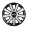 Set 4 capace roti Flash Gri-Negru R14 pentru gama auto Mini Cooper