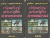 Chipurile si privelistile Europei Petru Comarnescu 2 volume editie veche Dacia 1980 carte clasica romana editie colectie