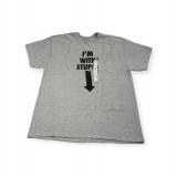 Tricou pentru bărbați DANNY DUNCAN XL gri