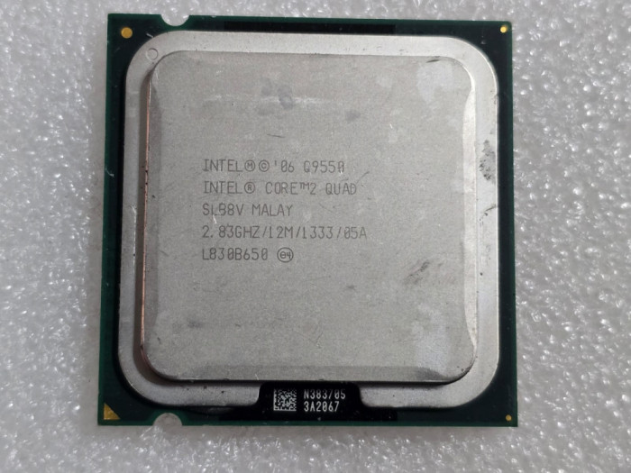 Procesor Intel Core 2 Quad Q9550 2.83 GHz 12 MB 1333 MHz - poze reale