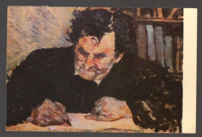 CPIB 24557 CARTE POSTALA - SCRIITORUL I.C. VISSARION VAZUT DE V. BLENDEA, SCRISA SI NECIRCULATA foto