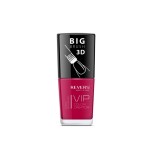 Lac de unghii Vip, 3D, Revers, rosu, 12 ml, Nr 015 - mat