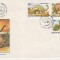 C12 - FDC Romania - Animale preistorice - LP1319 - 1993