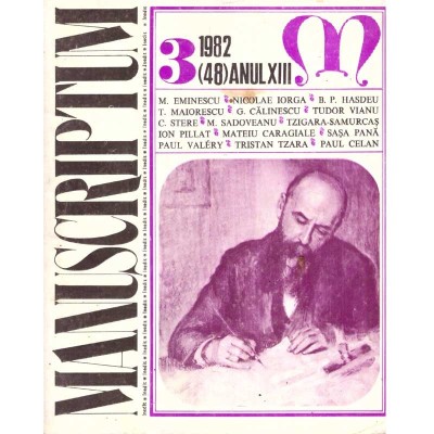 colectiv - Manuscriptum - 3/1982 (48) Anul XIII - - 136524 foto