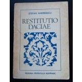 Ștefan Andreescu - Restitutio Daciae (Relațiile politice dintre Țara Rom&acirc;nească...)