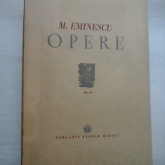 MIHAI EMINESCU - OPERE - vol 3 - editia Perpessicius 1944