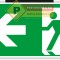 Eticheta pentru iesirea principala din stanga