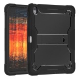 [Pachet 360&Atilde;&sbquo;&Acirc;&deg;] Husa + folie sticla iPad Air 13 (2024) Techsuit Rugged TabShell, negru