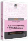 Tratamentul creditorilor si regimul juridic al creantelor in procedura insolventei | Gherghina Lotus