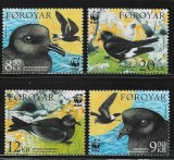 Insulele Feroe 2005 - Fauna WWF, păsări, serie neuzata