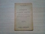 ELEMENTE DE FILOSOFIE CRESTINA clasa VIII - Irineu Mihalcescu - 1942, 111 p., Clasa 8, Religie