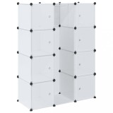 Cumpara ieftin Dulap modular cu 9 compartimente, 109x36,5x143 cm, alb