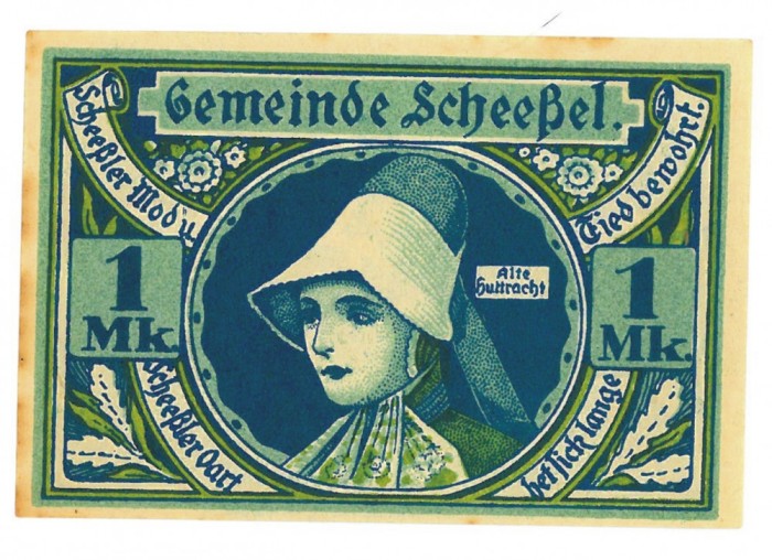 45 - Jeton GERMANIA - 1 Mark - 1921 UNC ( 8 / 5,5 cm )