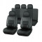 Set huse scaune auto BMW X3 din piele ECO, fata si spate, ortopedice, culoare negru