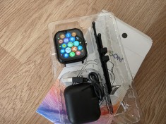 Smartwatch 1.83" cu apeluri Bluetooth &ndash; ceas inteligent sport Android iPhone