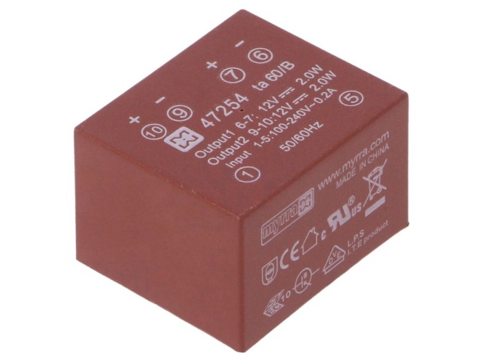 Convertor AC/DC 4W 12VDC