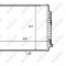 NRF 58392 Radiator, racire motor