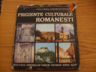 PREZENTE CULTURALE ROMANESTI - Virgil Candea, Constantin Simionescu - 1982 foto