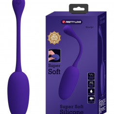 Ou Vibrator Knucker, 12 Moduri Vibratii, Silicon, USB, Violet