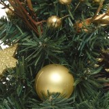 Cumpara ieftin Brad artificial - Glitter Bauble, Stars, Cinnamon - Indoor - Gold | Kaemingk
