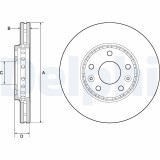 DELPHI BG4815C Disc frana