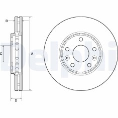 DELPHI BG4815C Disc frana