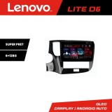 Navigatie Android Lenovo Lite D6 pentru Mitsubishi Outlander 2020+ 6GB RAM 128GB