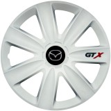Set 4 Capace Roti GTX Alb R16, Compatibil Cu Mazda