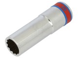Cheie Tubulară 12 Colțuri KING TONY 1/2", 77mm - Cod 423020S