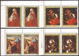 CIAD 1975 PICTURA CRACIUN ( serie dantelata x 2 ) MNH
