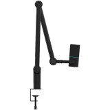 Microfon Streaming/Gaming AQIRYS Magellan, Cardioid, XLR/USB, Brat Premium, Preamplificator +28dB, 192kHz/24bit, Mute Touch, Iluminare Albastra