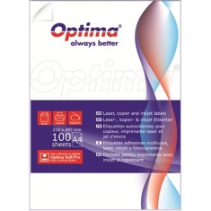 Etichete Albe Autoadezive Rotunde (d15), 165/a4, 100 Coli/top, Optima foto