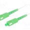 Patch cord fibră optică LANBERG SC/APC - 15m alb LSZH