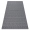 Covor CASA ECO SISAL Boho Ochi 22075 negru / gri, covor reciclat, 133x190 cm