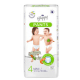 Scutece Pants Maxi Nr. 4, 8-14 kg, 44 bucati, Happy, Bella