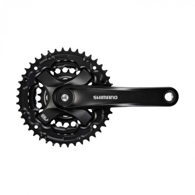 Angrenaj Pedalier Shimano Tourney FC-TY501 - Brat 170 Mm, Negru Ultimate FactoryBikes foto