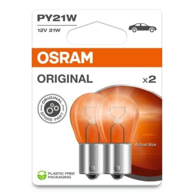 Bec auto pentru semnalizare Osram PY21W Standard, 21 W, 12 V foto