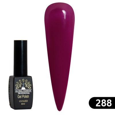 Oja semipermanenta BLACK ELITE, Global Fashion 8 ml, 288 foto