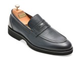 Mocasini eleganti LE COLONEL bleumarin, 63852, din piele naturala