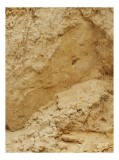 Tablou Canvas, "Eroziunea grosieră a pietrei galbene", Sol, Textură, Nisip, Strat, Erodare, Natural, Rugozitate, Culoare, Păm&acirc;nt, Suprafață, 26 x 39 c