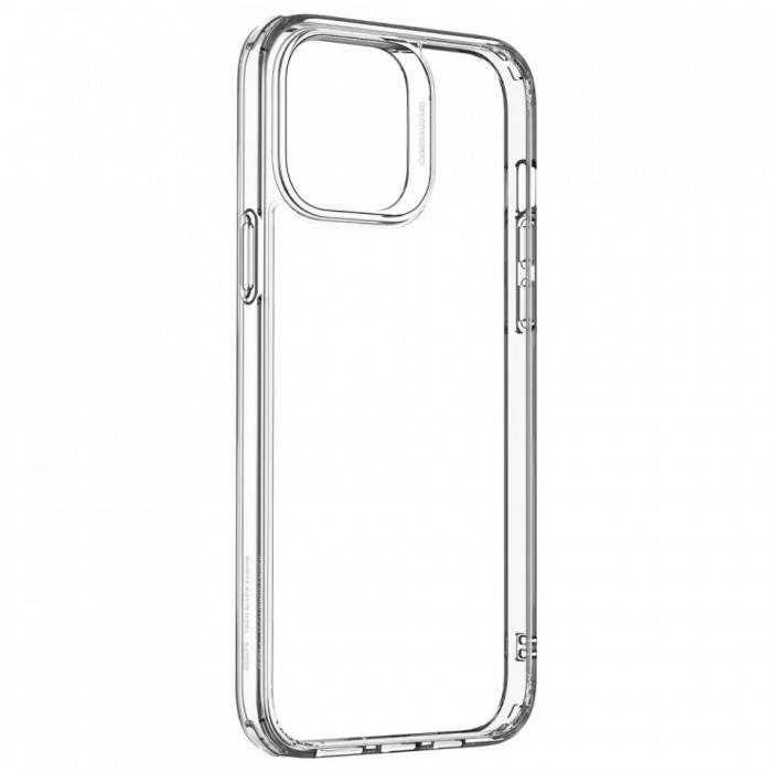 Husa Transparenta din silicon dur, Ultra-slim compatibila cu Apple iPhone 14 Plus
