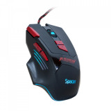 MOUSE SPACER gaming, cu fir, USB, optic, rezolutie selectabila 1000/ 1600/