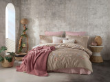 Lenjerie de pat pentru o persoana (FR), Rosebella - Pink, Primacasa by T&uuml;rkiz, Bumbac Satinat