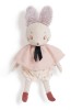 Jucarie Plus Moulin Roty Soricel Brume, Bumbac, 28cm, Roz/Multicolor, 0+ Luni, Fete/Baieti/Bebelusi, Animal de Plus, Cadou Ideal