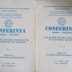 CONFERINTA TEHNICO-STIINTIFICA. INSTALATII PENTRU CONSTRUCTII SI ECONOMIA DE ENERGIE VOL.1-2-ASOCIATIA INGINERIL