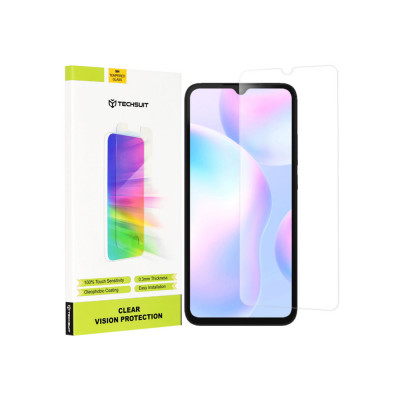 Folie Sticla pentru Xiaomi Redmi 9A / Redmi 9C / Redmi 9C NFC / Redmi 9AT Techsuit Clear Vision Glass Transparent foto