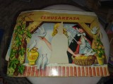 Cenușăreasa. Carte de povești pop-up vintage. Cenusareasa 3D. 1977. Ilustrații Kubasta