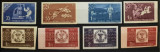 Timbre 1958 Centenarul mărcii postale romanesti nedantelate, MNH, Nestampilat
