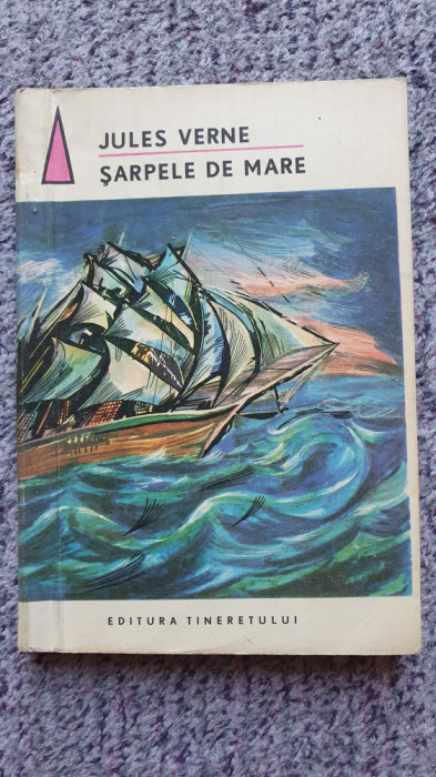 Sarpele de mare, Jules Verne, ed Tineretului, 1969, 226 pag